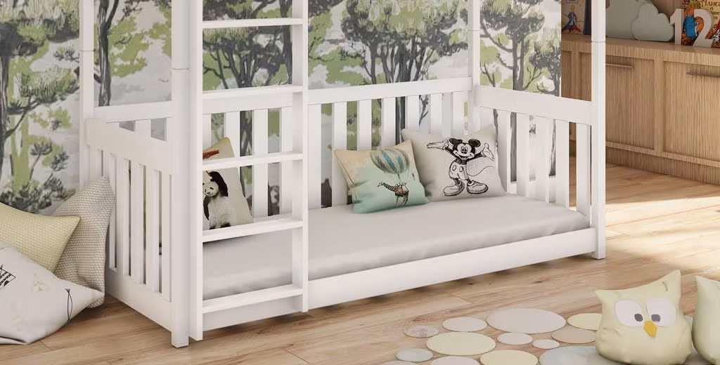 Køjeseng med gelændere, Casper