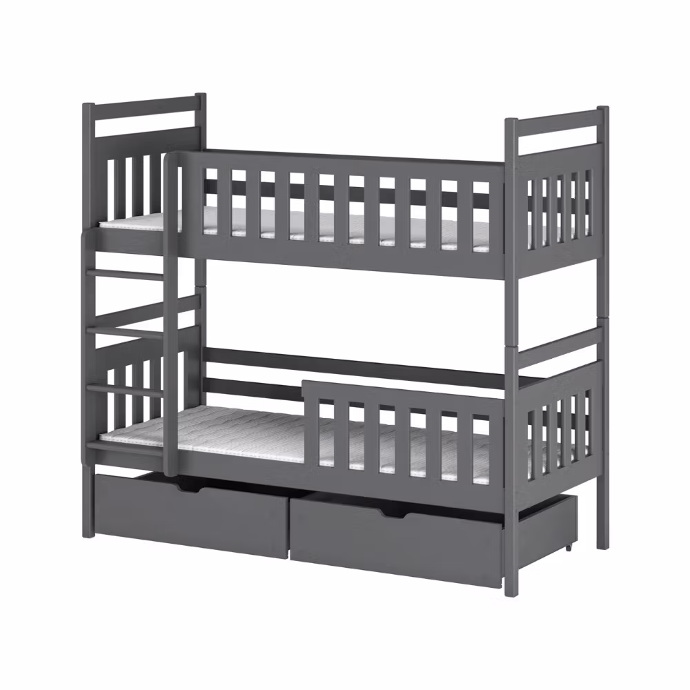 Køjeseng med gelændere, Misty