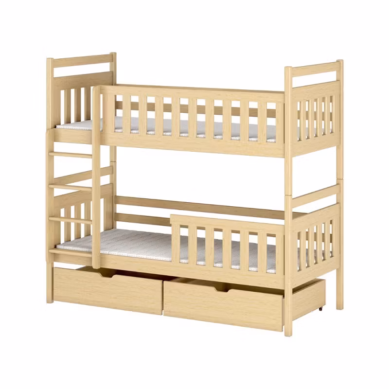 Køjeseng med gelændere, Misty