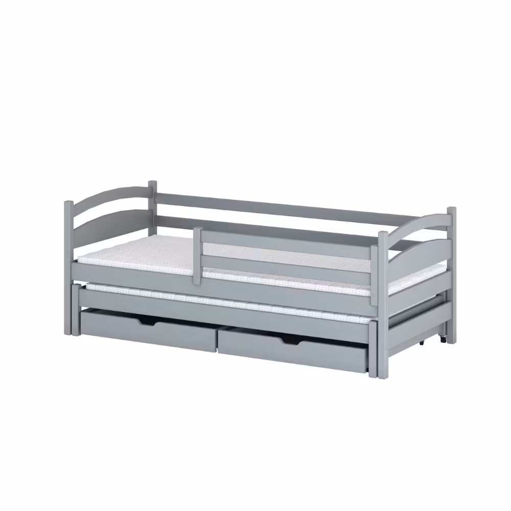 Børneseng/juniorseng med udtræksseng, dagseng Therese