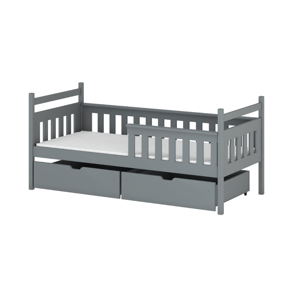 Børneseng /juniorseng med tremme, Elliot