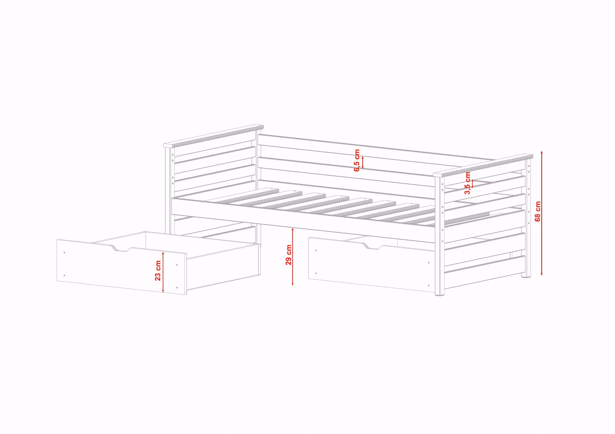 Børneseng dagseng Ernst