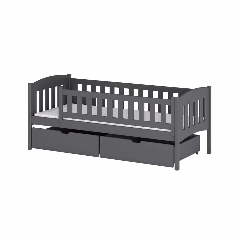 Børneseng /juniorseng med tremme, dagseng George