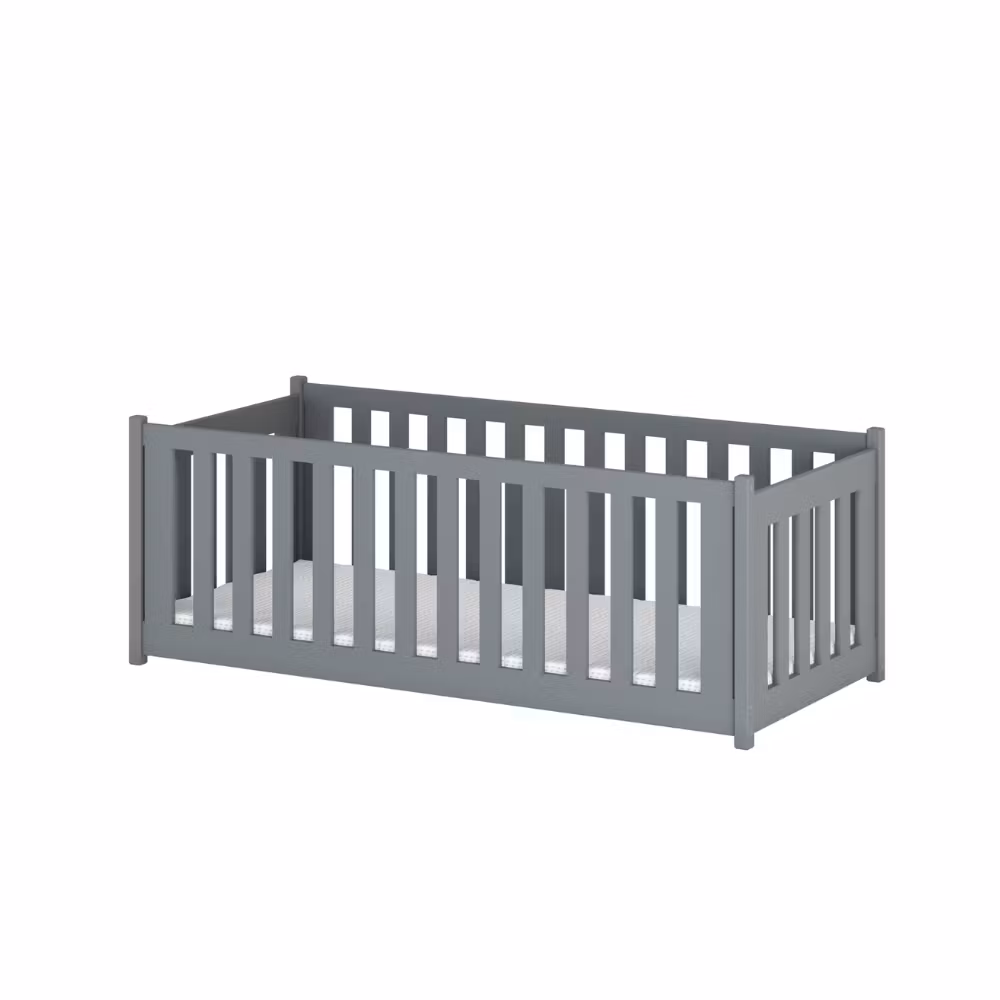 Børneseng /juniorseng med tremme, Conrad