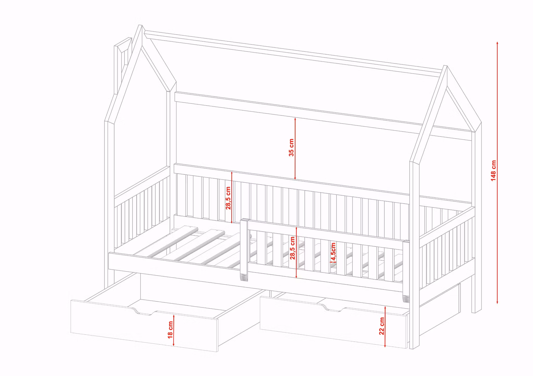 Husseng med skorsten Noel