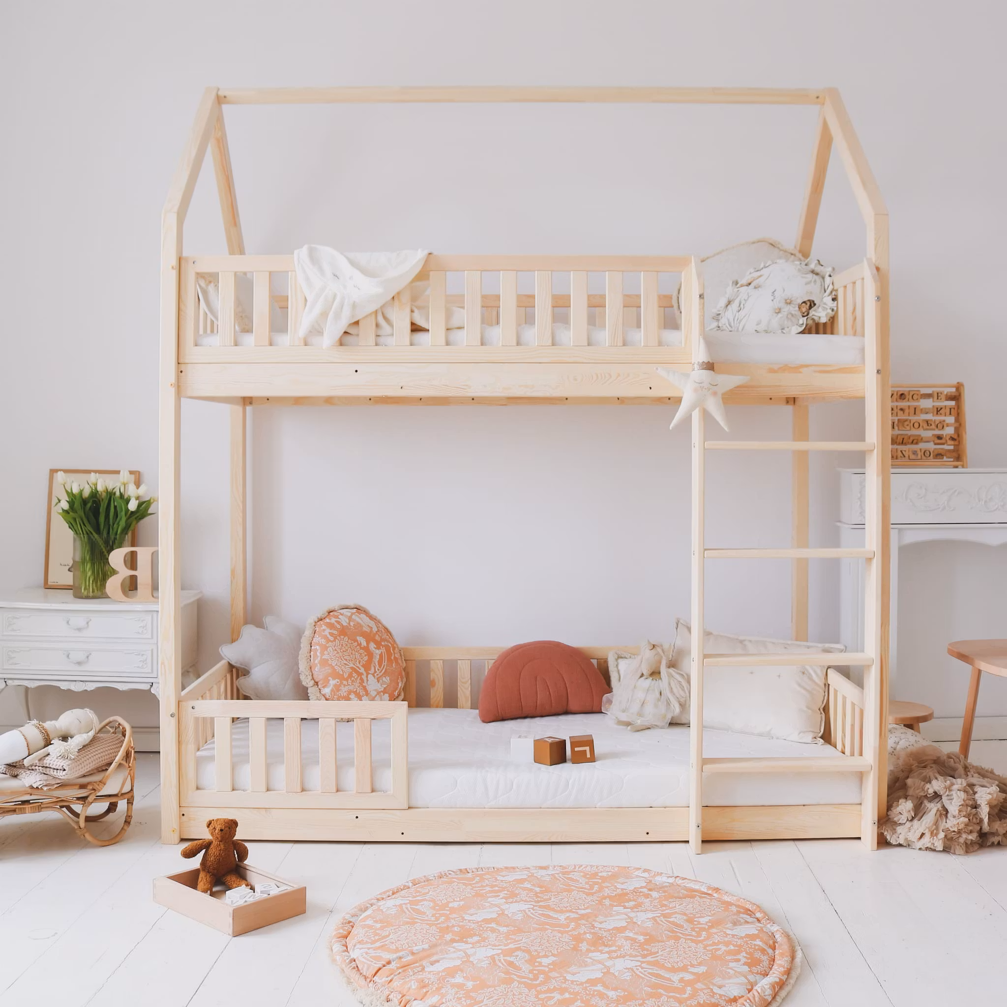 Køjeseng husseng Bianca 90x190 cm