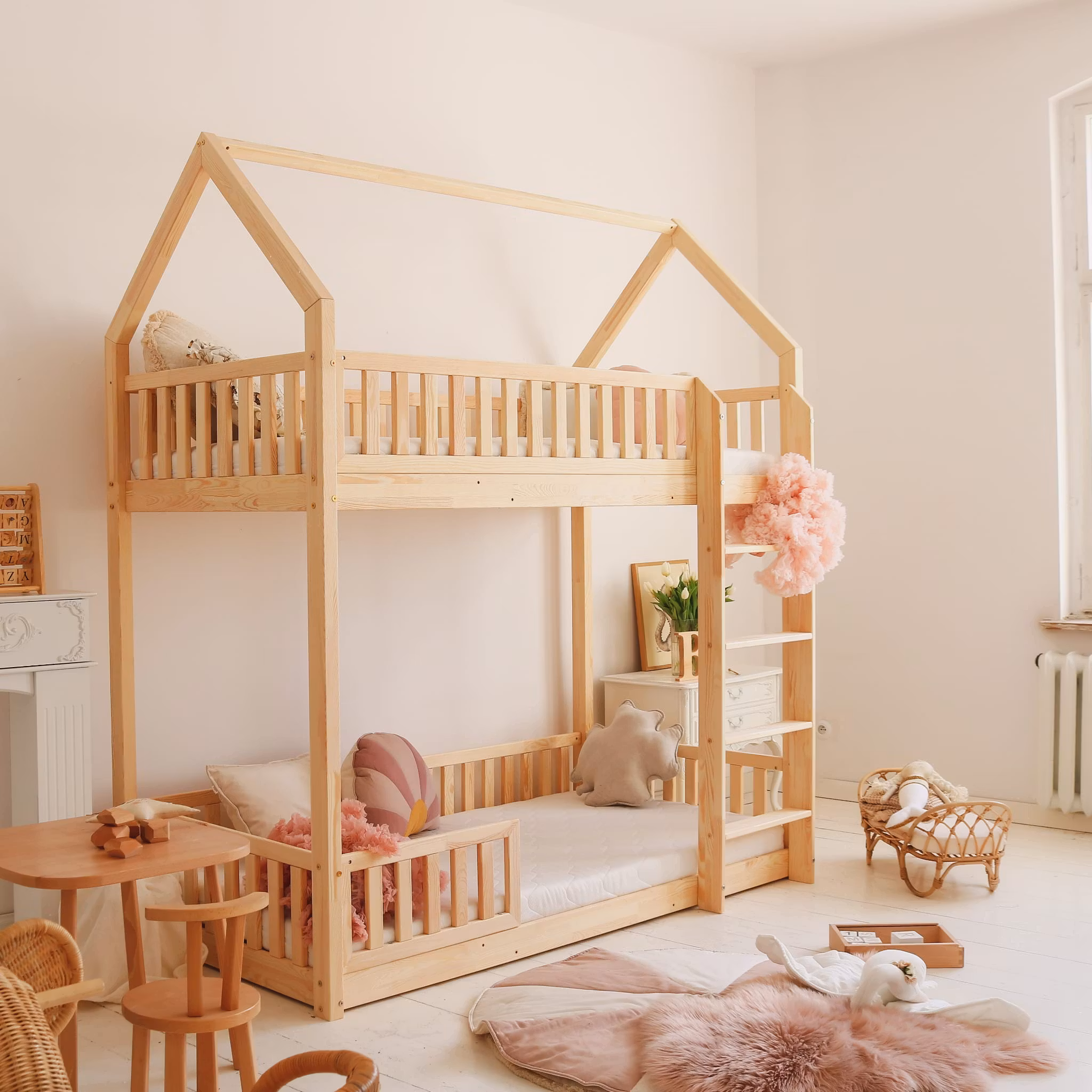 Køjeseng husseng Bianca 90x190 cm