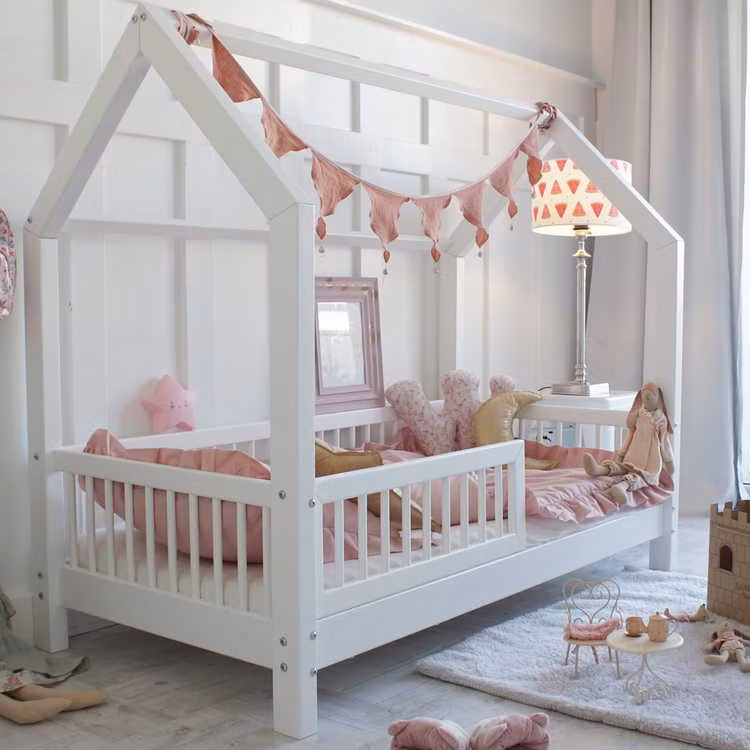 Hvid husseng Alex 90x190 cm