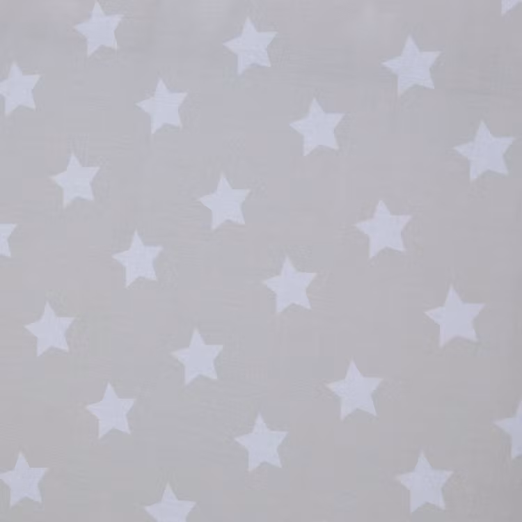 Hvid husseng tipi med gardin og opbevaring 90x200 cm