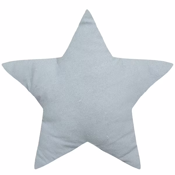 Pude stjerne, blågrå