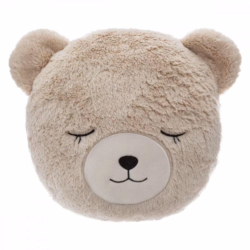 Beige pude, bamse