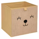 Jute opbevaringskurv teddy