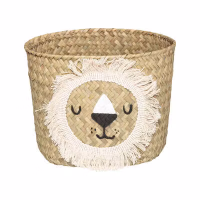 Opbevaringskurv løve, 3 stk