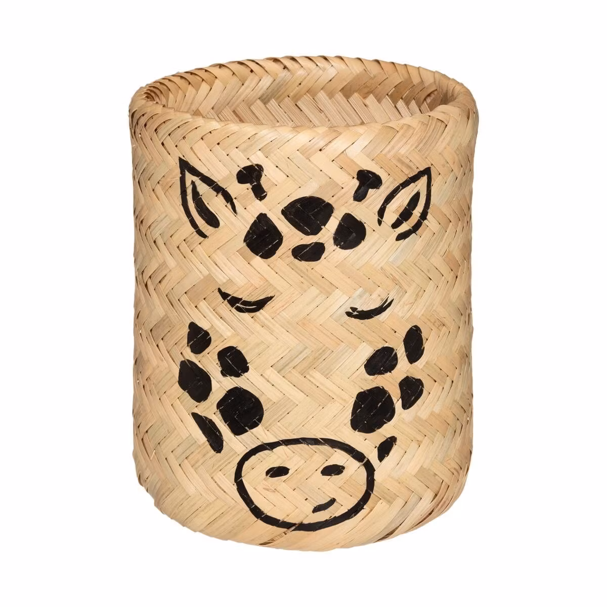 Opbevaringskurv bambus Safari, 3 stk