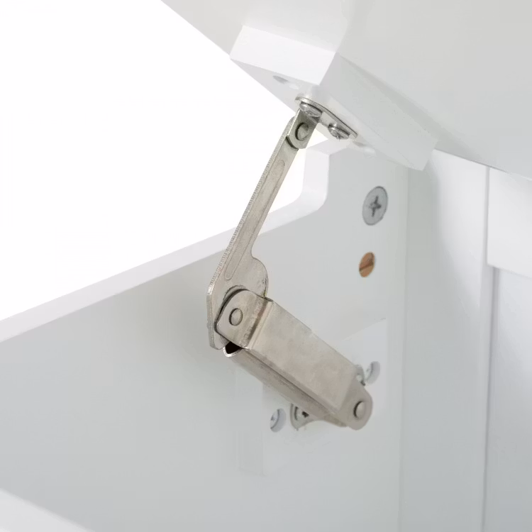 Opbevaringsbænk hvid