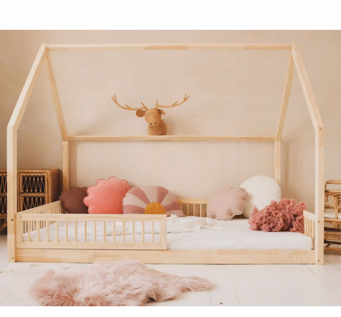 Natur stor husseng Alex 140x200 cm