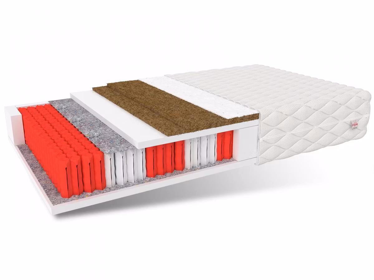 Madras med pocketfjedre Grado Max, tykkelse 25 cm