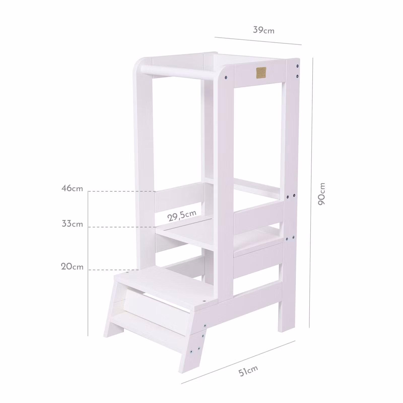 Meow, Læringstårn, hvid