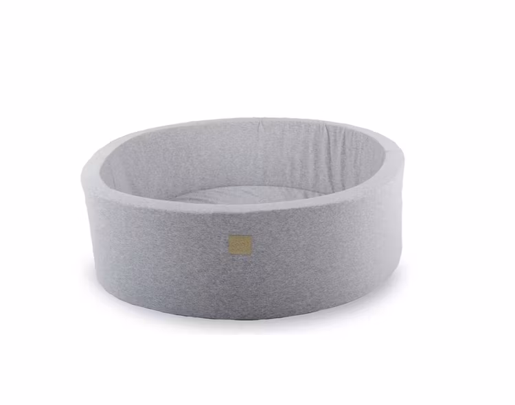 Meow, lysegrå boldbassin med 200 bolde, Pretty Pink