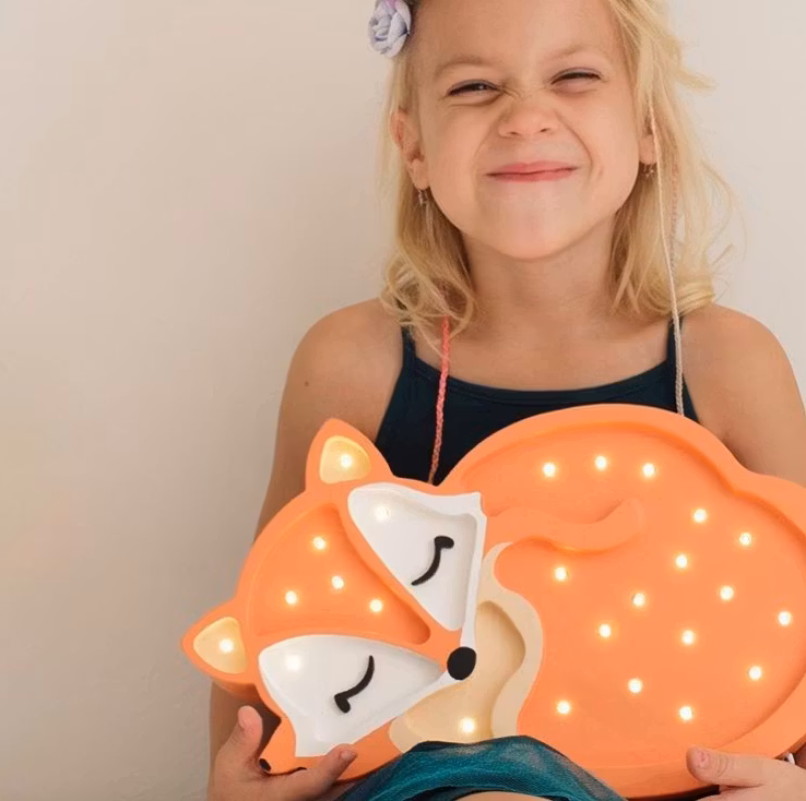 Little Lights, Lampe til børneværelset, Ræv orange