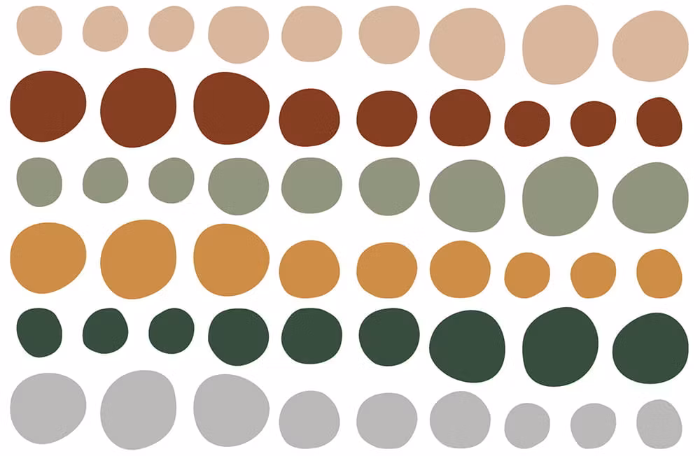 Wallstickers Happy dots