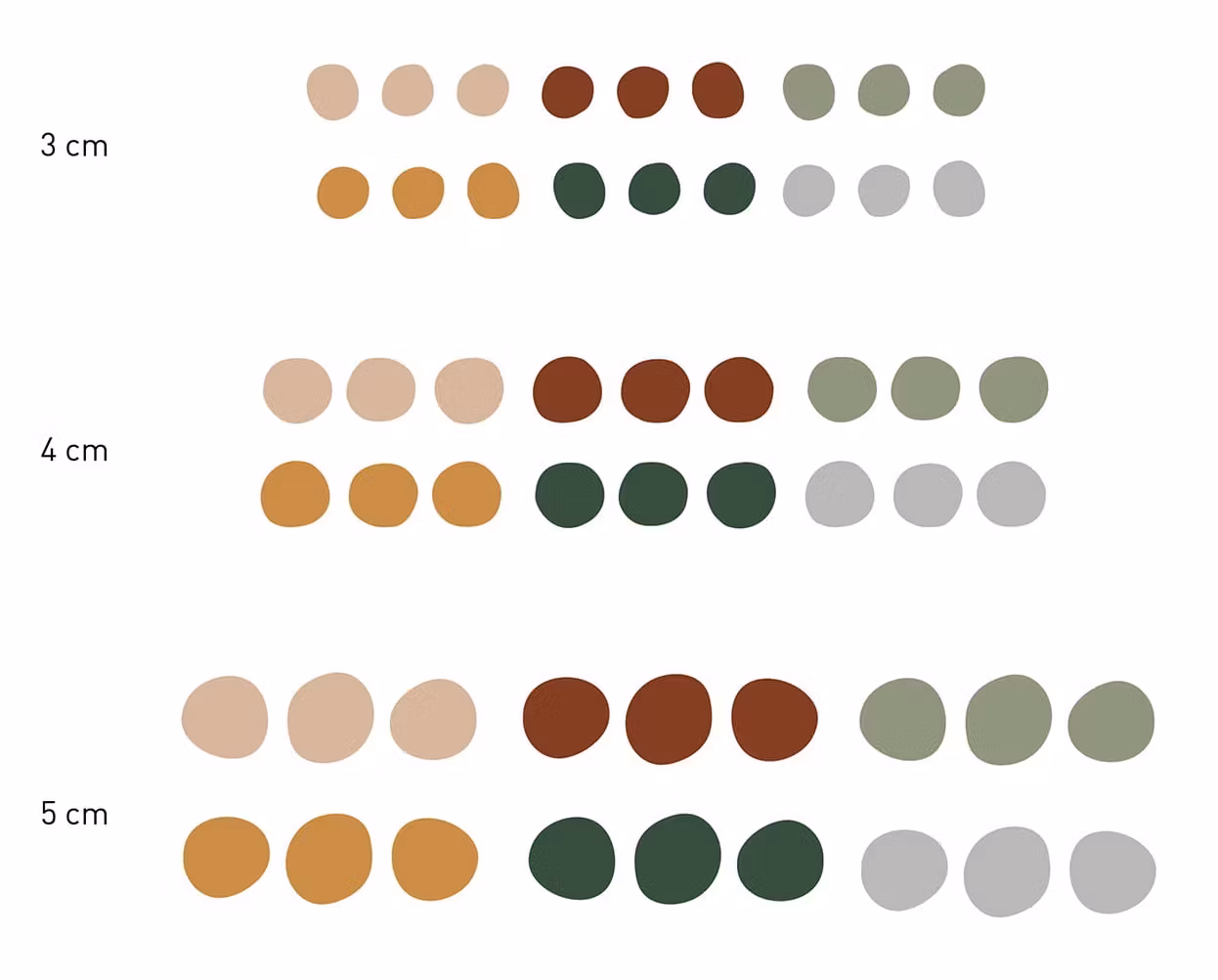 Wallstickers Happy dots