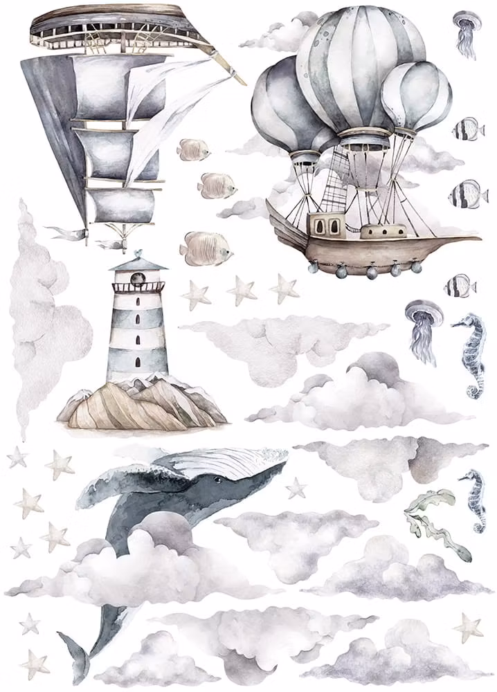 Wallstickers Under the sea