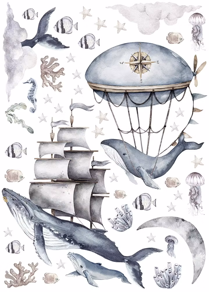 Wallstickers Under the sea