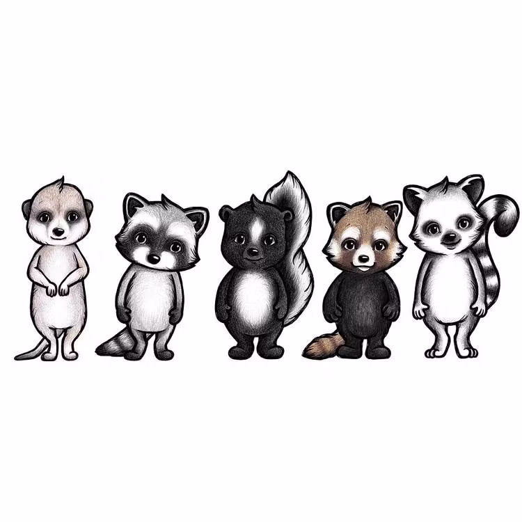 Stickstay, Tiny friends wallstickers