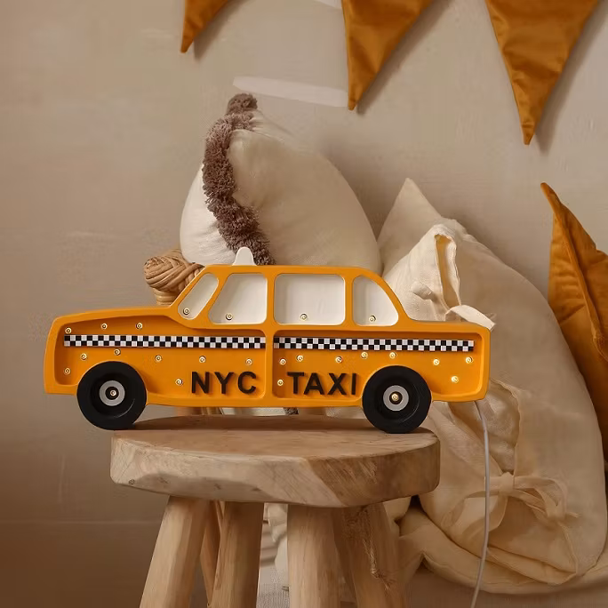 Little Lights, Lampe til børneværelset, NYC taxa