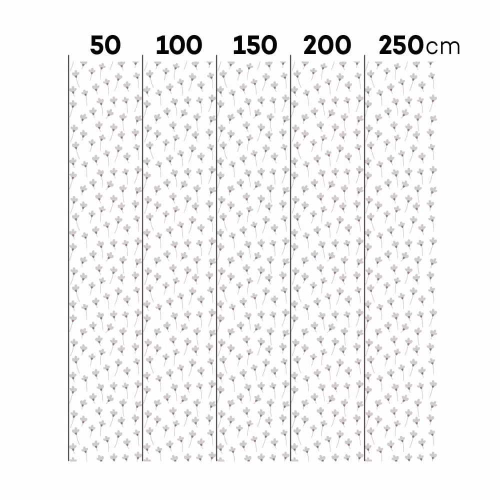 Dekornik, tapet Daisies On White