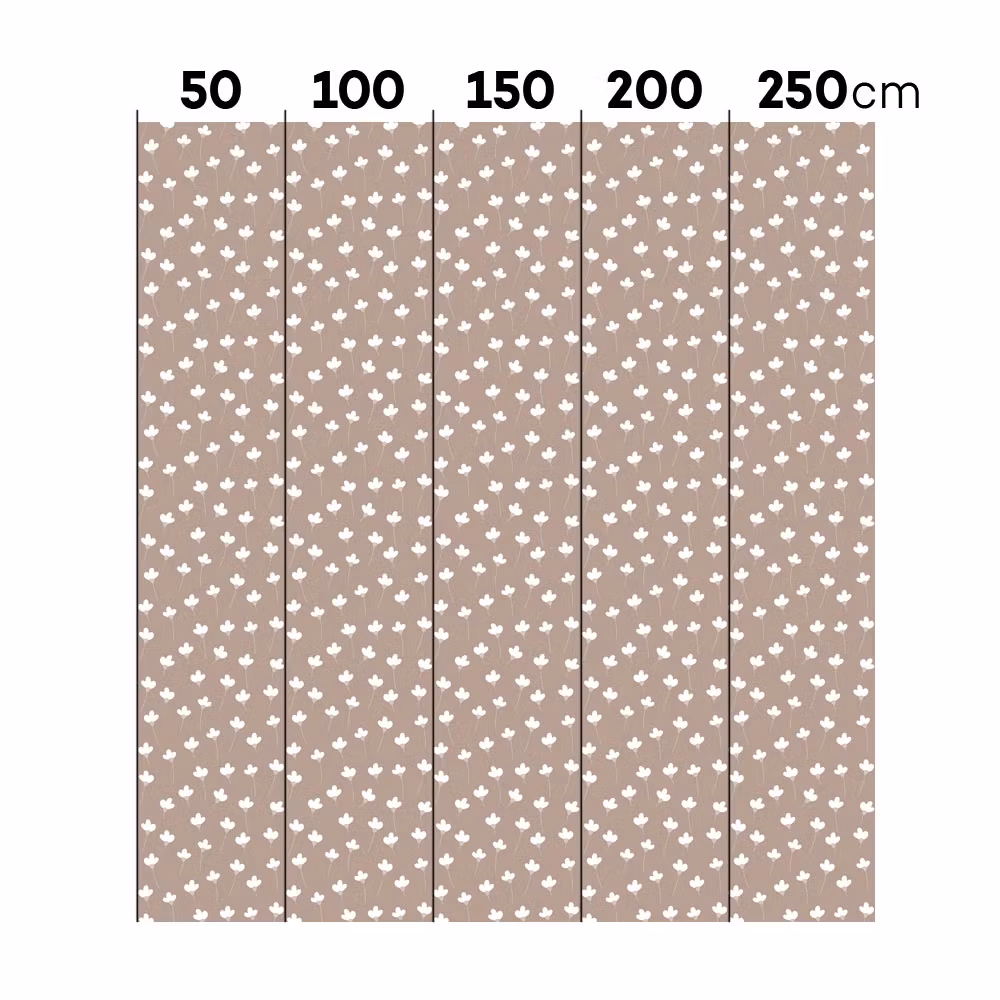 Dekornik, tapet Daisies On Mocca