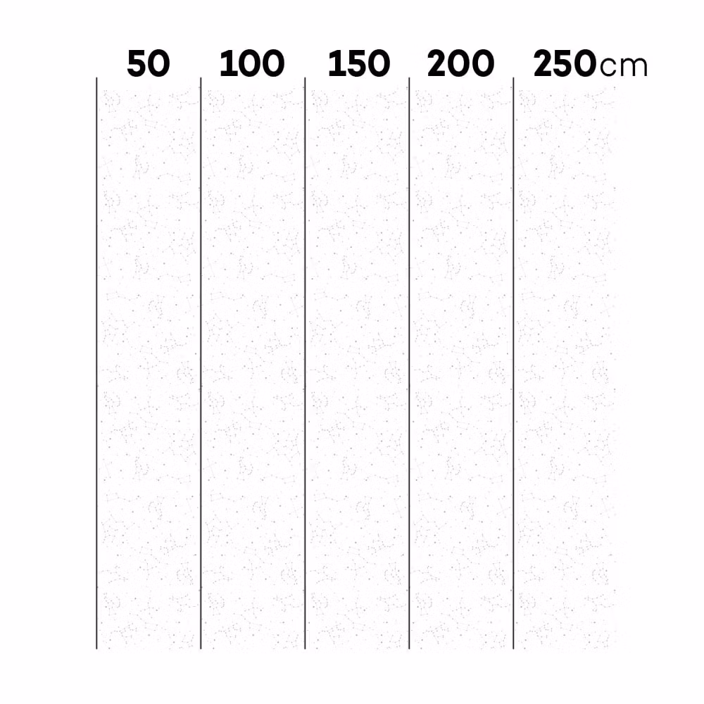 Dekornik, tapet Cosmos White And Grey