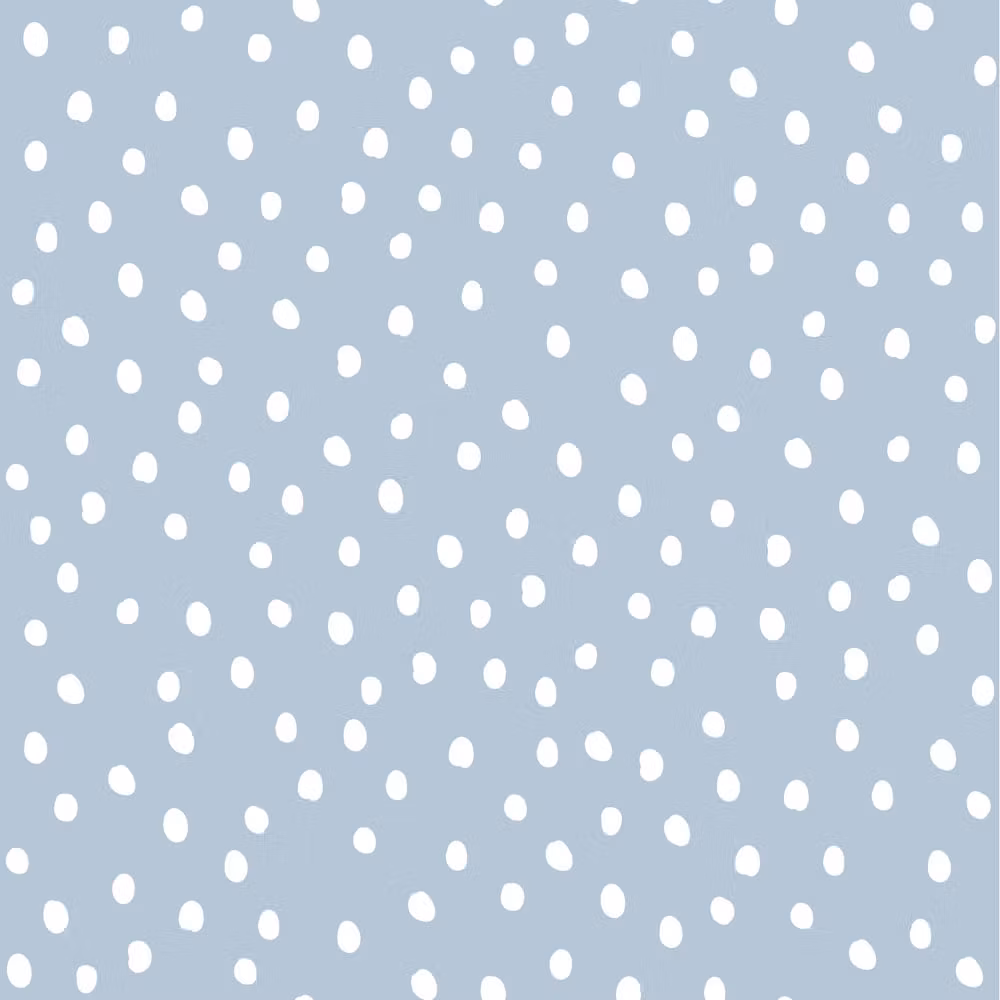 Dekornik, tapet Irregular Dots Light Blue