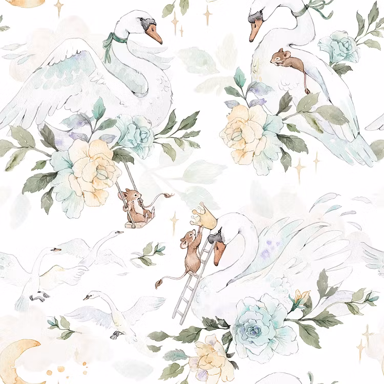 Dekorillo, tapet Friendship story white