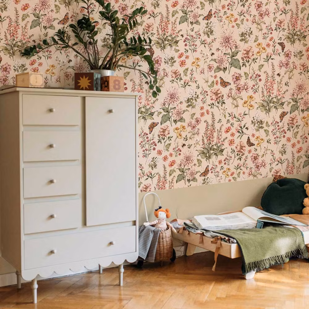 Dekornik, tapet Floral countryside