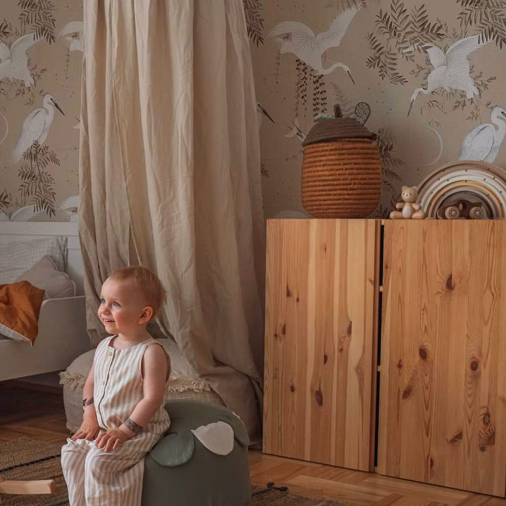 Dekornik, tapet Herons