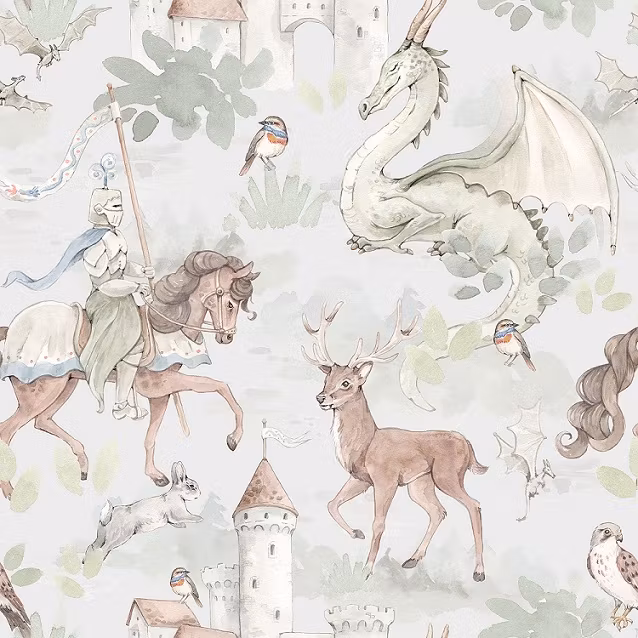 Dekorillo, tapet The Tale of the Grey Knight