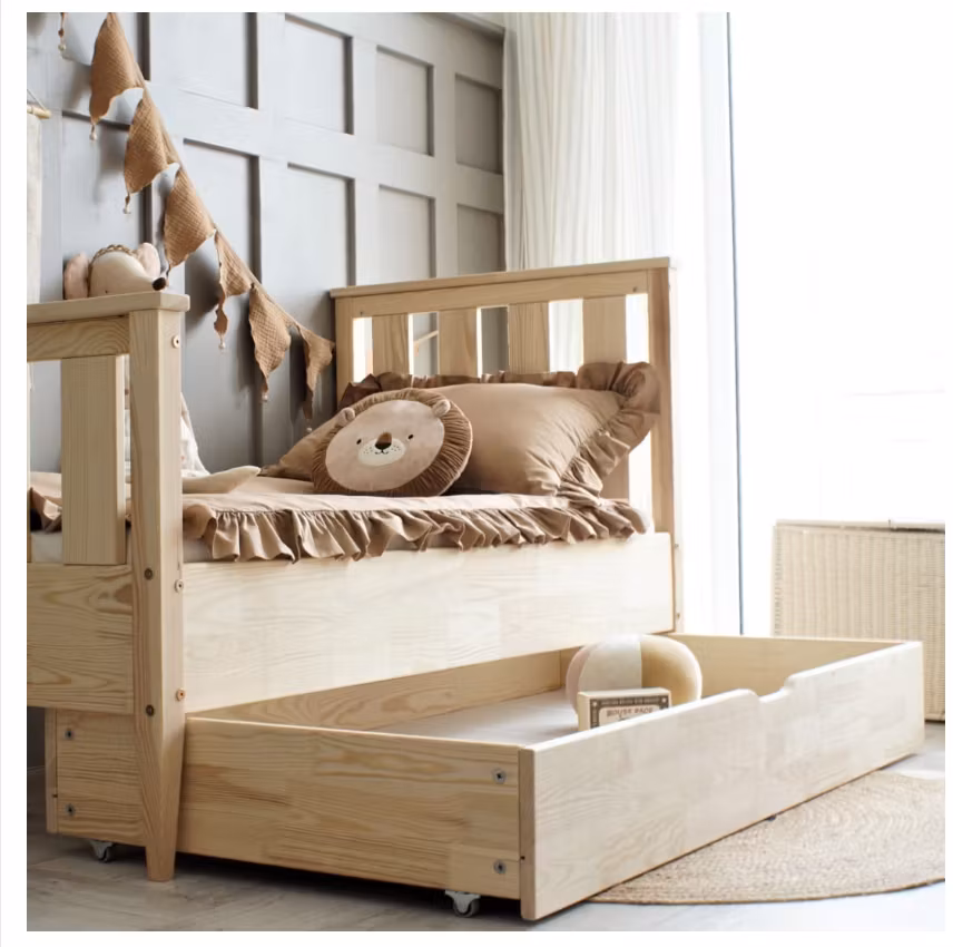 Børneseng Ginevra med opbevaring