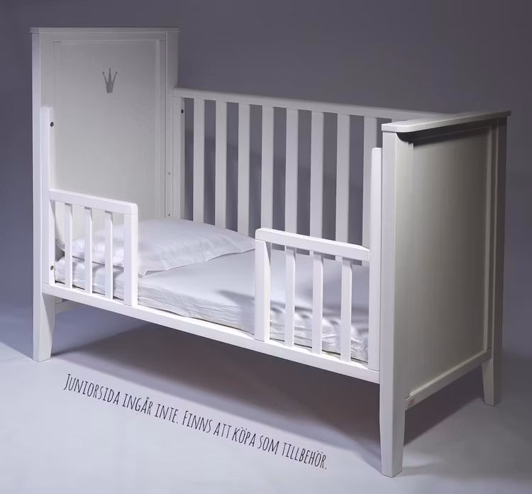 Troll, hvid tremmeseng Royal