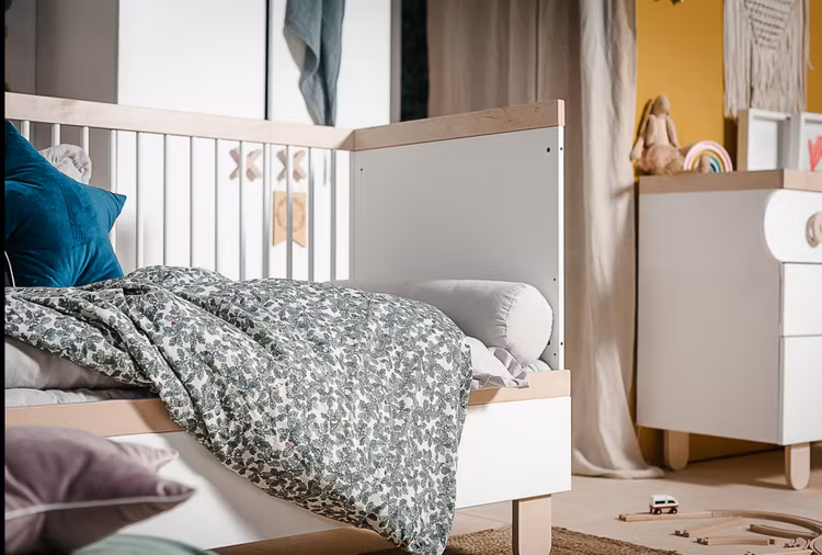 Tremmeseng og juniorseng, Teddy 70x140 cm