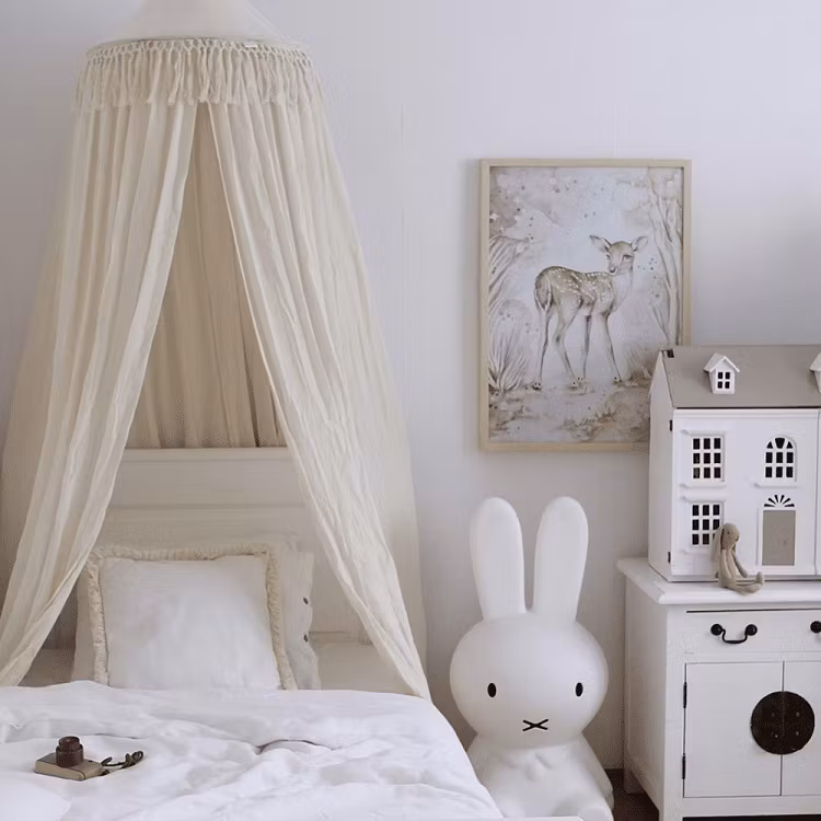 Cotton&Sweets, Vanilje boho sengehimmel i bomuld