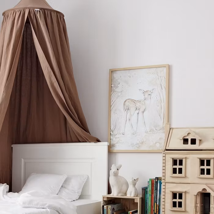 Cotton&Sweets, Chocolate sengehimmel i linned