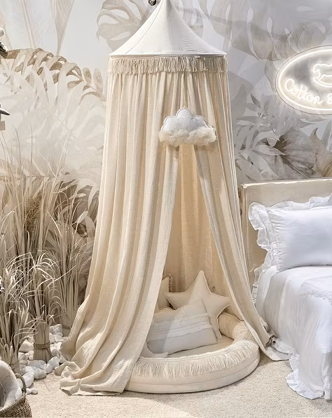 Cotton&Sweets, Natur boho maxi sengehimmel