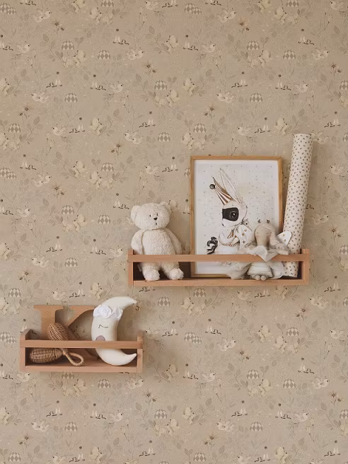 Mrs Mighetto, tapet Forest Flowers, Mole