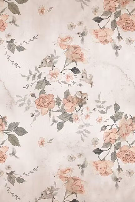 Mrs Mighetto, tapet Land of Roses