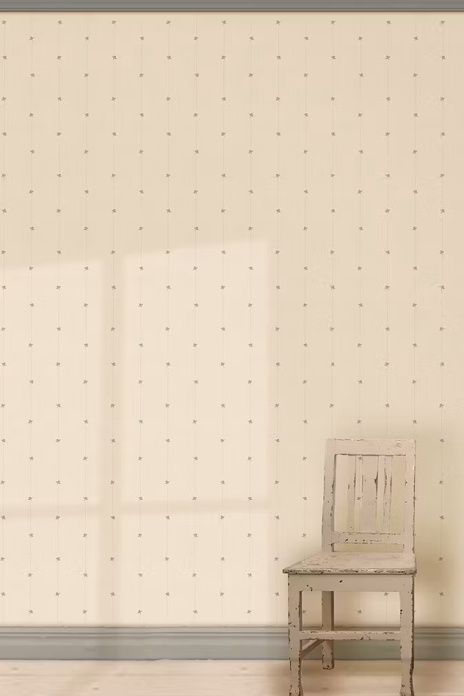 Mrs Mighetto, tapet Teeny Berries, Dusty Blue