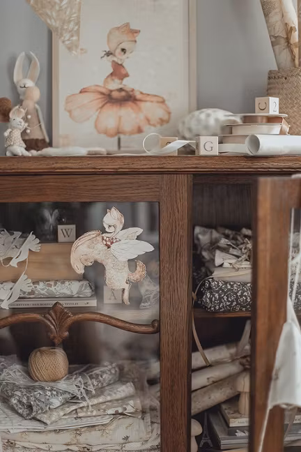 Mrs Mighetto, wallsticker Miss Ivy