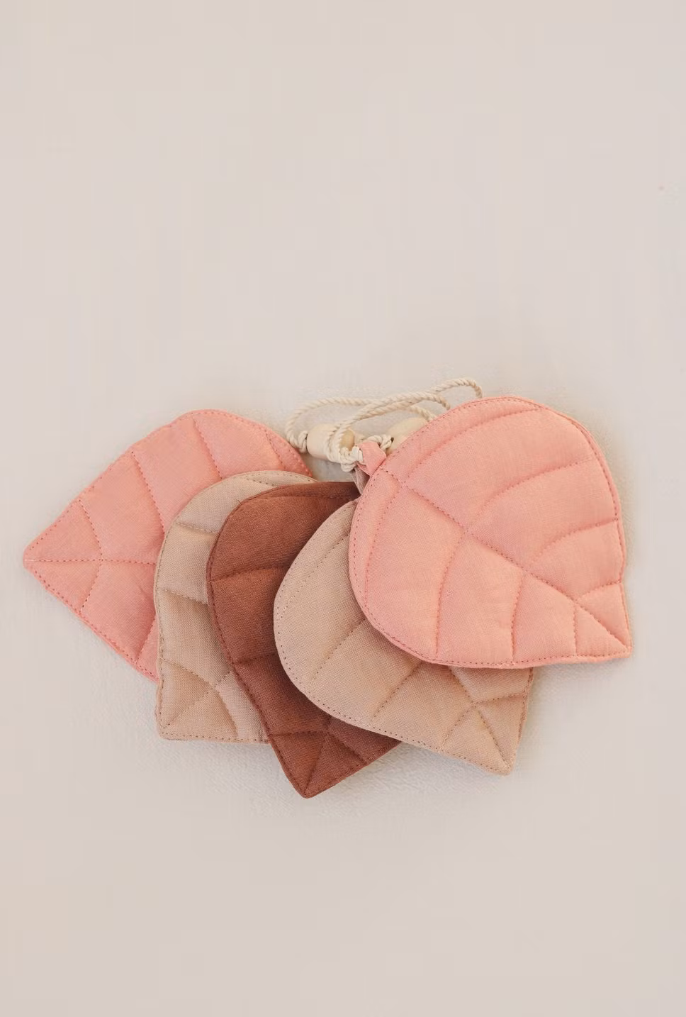 Moi Mili, vimpel i linned blad, Pink