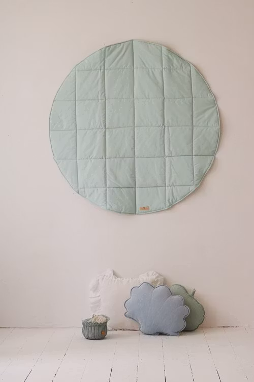 Moi Mili, legemåtte, Mint and beige